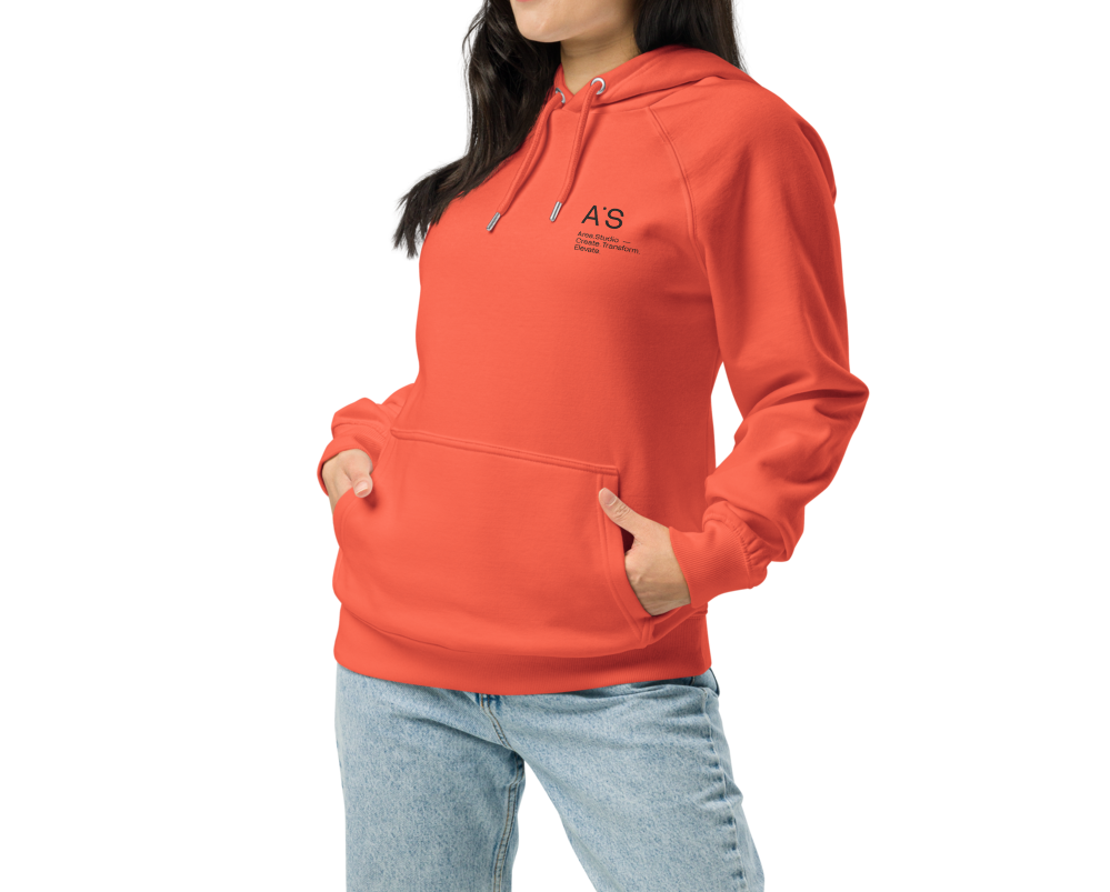 003 _ A.S_ Eco Raglan Hoodie - Unisex