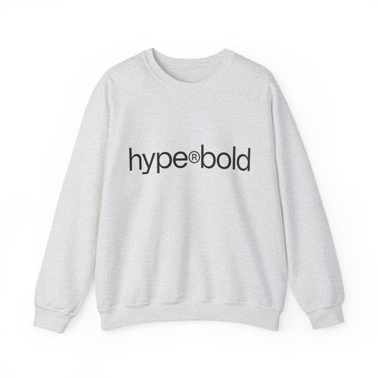 HYPE®BOLD-Ash-Unisex Heavy Blend™ Crewneck Sweatshirt
