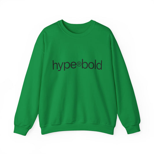 HYPE®BOLD-Green-Unisex Heavy Blend™ Crewneck Sweatshirt
