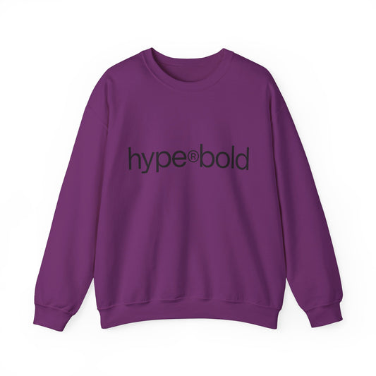 HYPE®BOLD-Plum-Unisex Heavy Blend™ Crewneck Sweatshirt