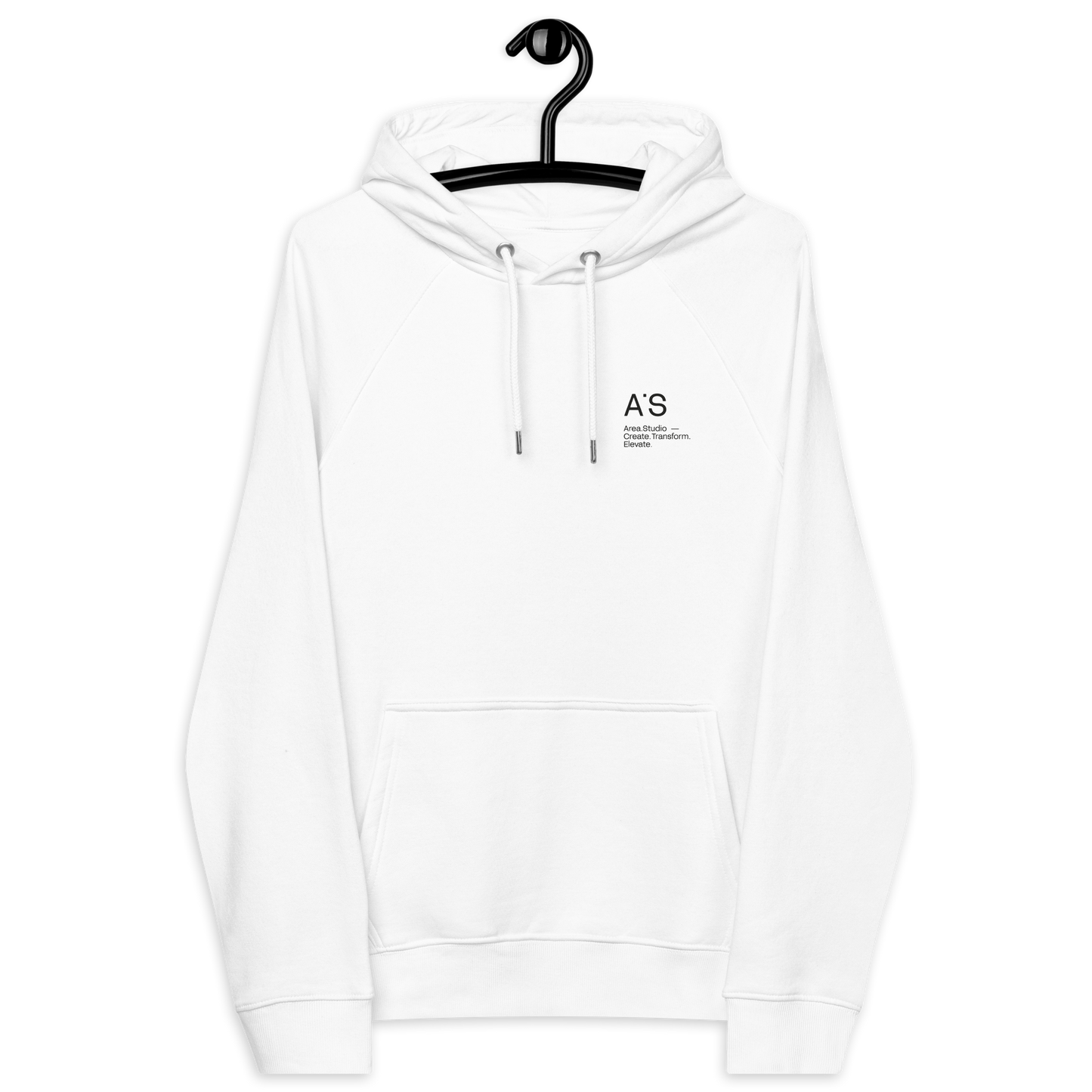 003 _ A.S_ Eco Raglan Hoodie - Unisex
