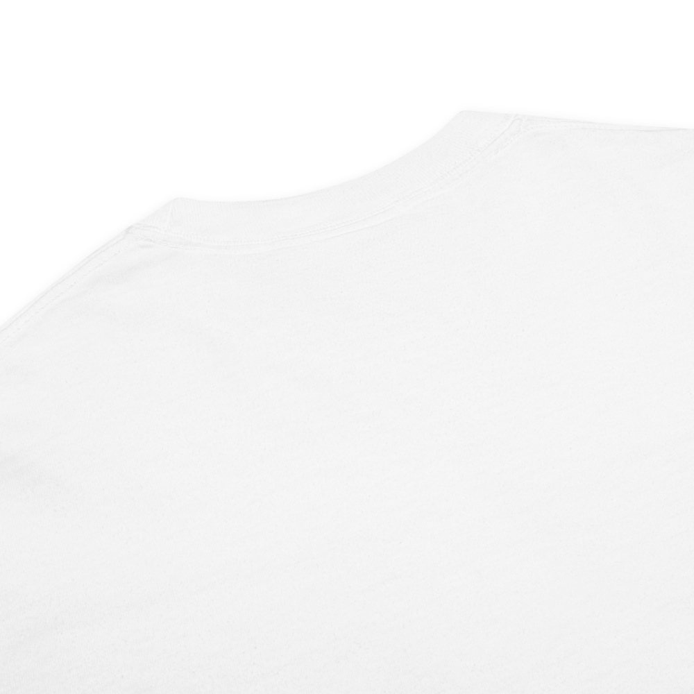 T-shirt épais unisexe teint en pièce