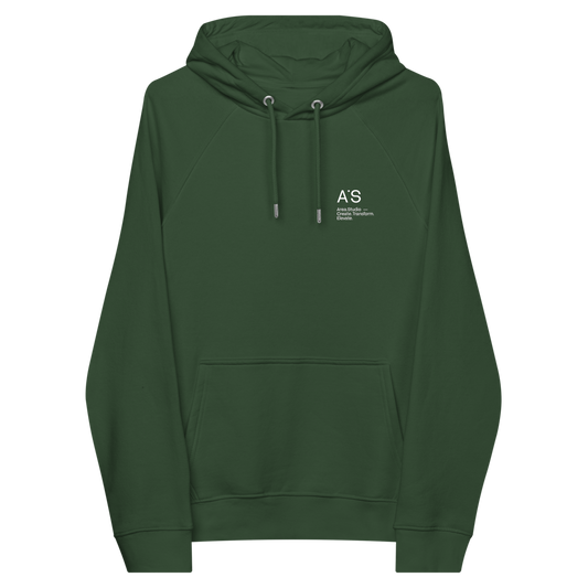 A.S - Eco Raglan Hoodie - Unisex