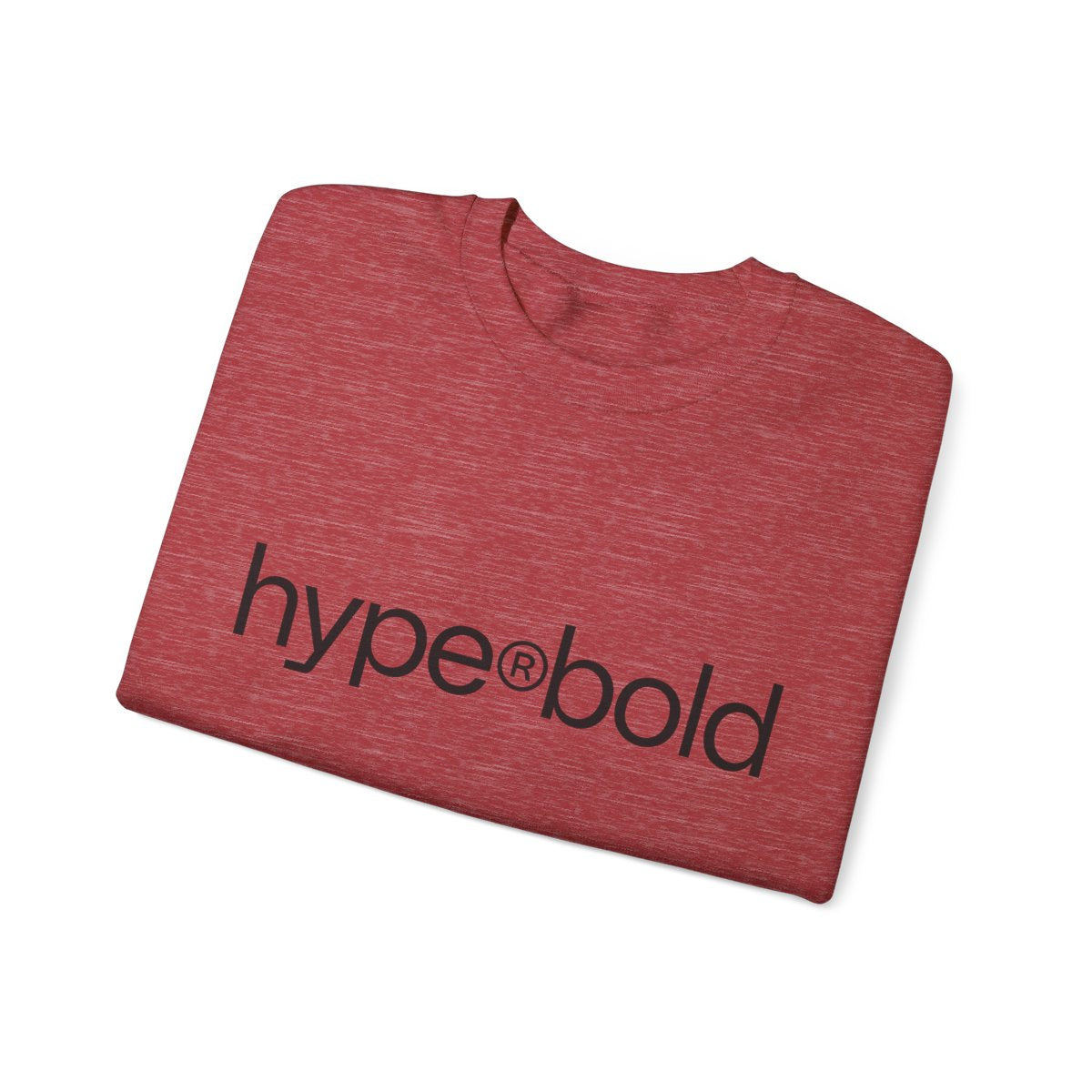 HYPE®BOLD-Scarlet-Unisex Heavy Blend™ Crewneck Sweatshirt