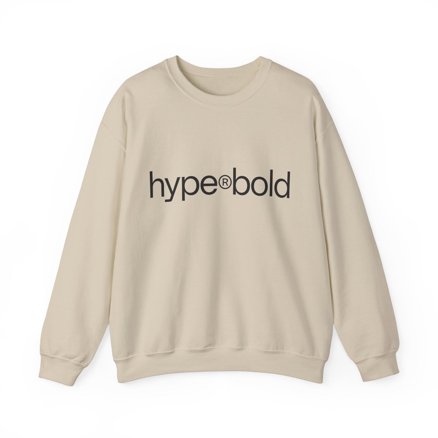 HYPE®BOLD-Gold-Unisex Heavy Blend™ Crewneck Sweatshirt