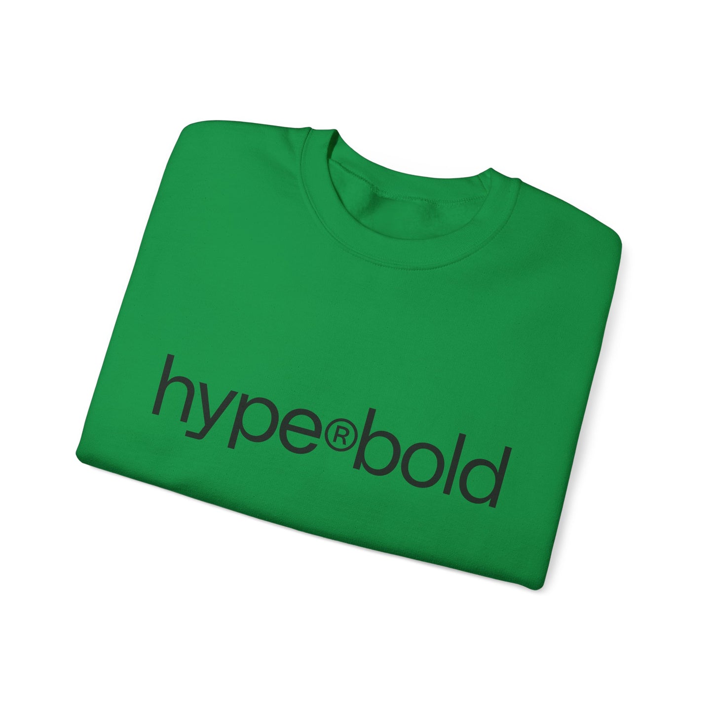 HYPE®BOLD-Green-Unisex Heavy Blend™ Crewneck Sweatshirt