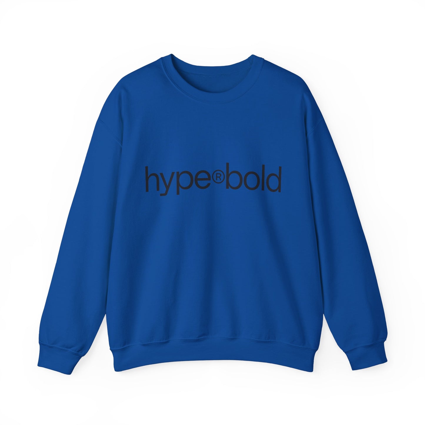 HYPE®BOLD-Black-Unisex Heavy Blend™ Crewneck Sweatshirt