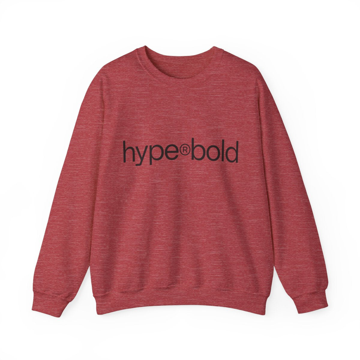 HYPE®BOLD-Scarlet-Unisex Heavy Blend™ Crewneck Sweatshirt