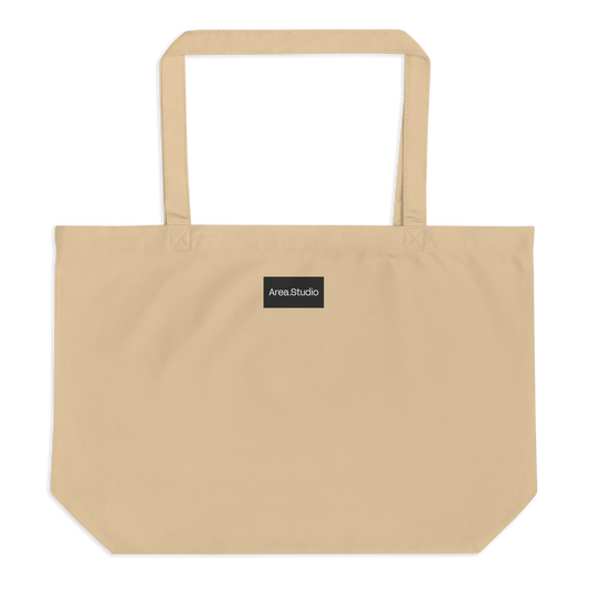 Large organic tote bag_Area.Studio