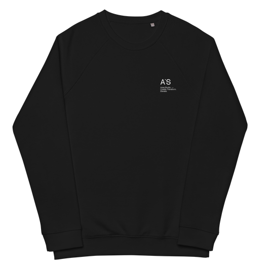 A.S-Unisex organic raglan sweatshirt